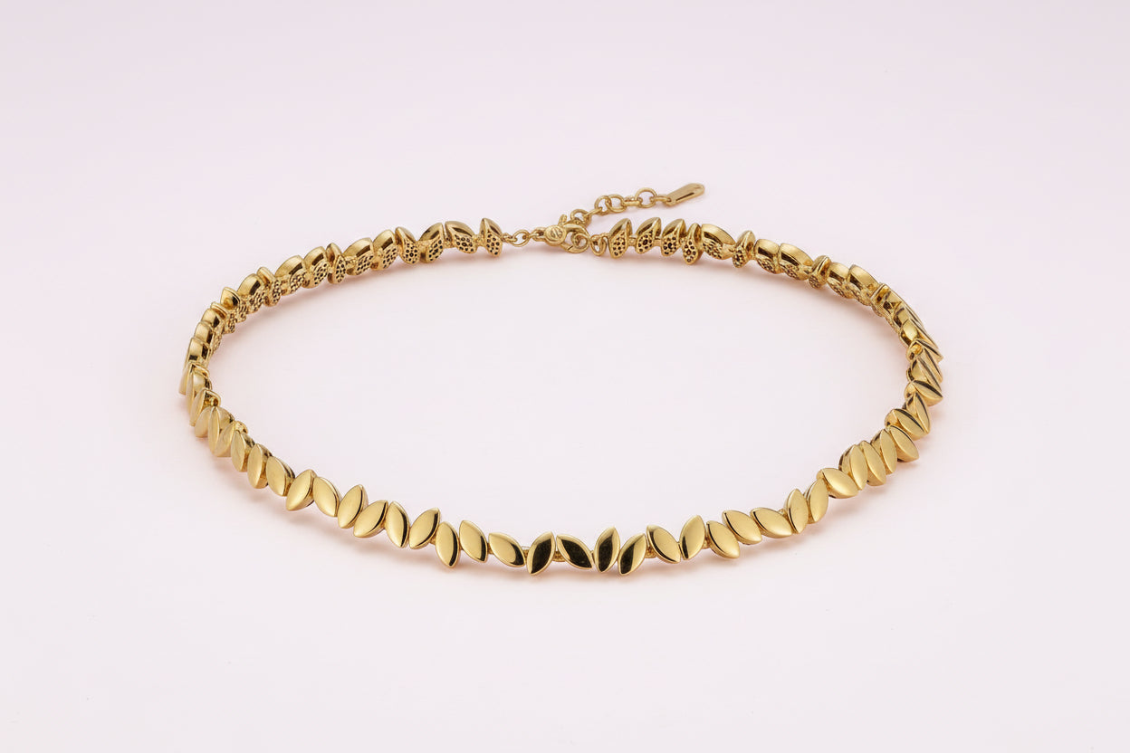 Navette Choker Necklace