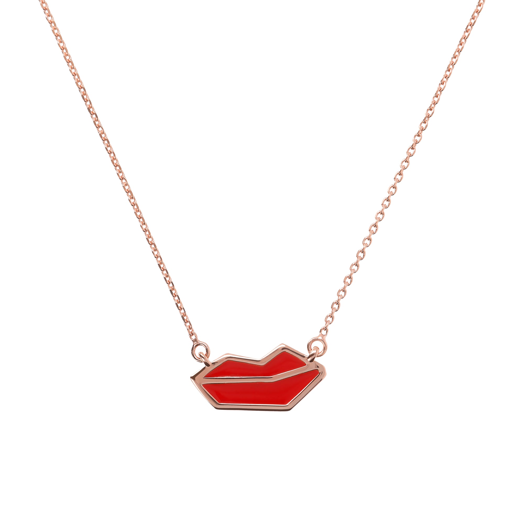 Small Lips Necklace