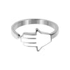 Small Hamsa Ring