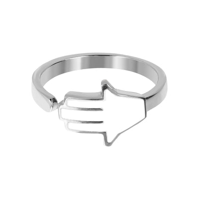 Small Hamsa Ring