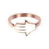 Small Hamsa Ring