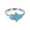 Small Hamsa Ring