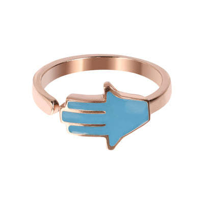 Small Hamsa Ring