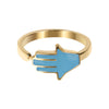 Small Hamsa Ring