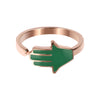 Small Hamsa Ring