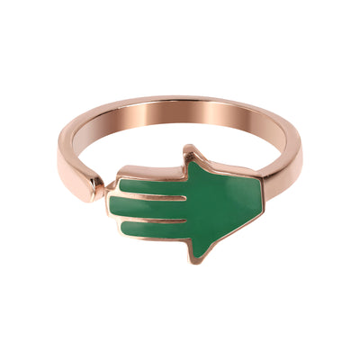 Small Hamsa Ring