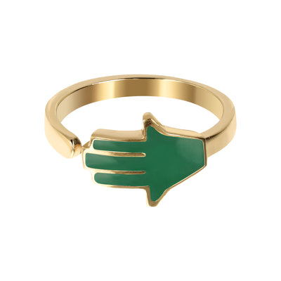 Small Hamsa Ring