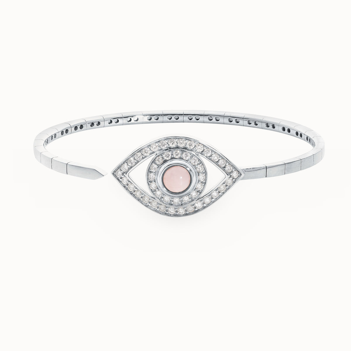 Iconic Eye on a Spring Bangle