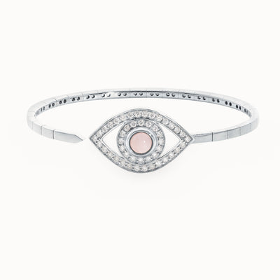 Iconic Eye on a Spring Bangle
