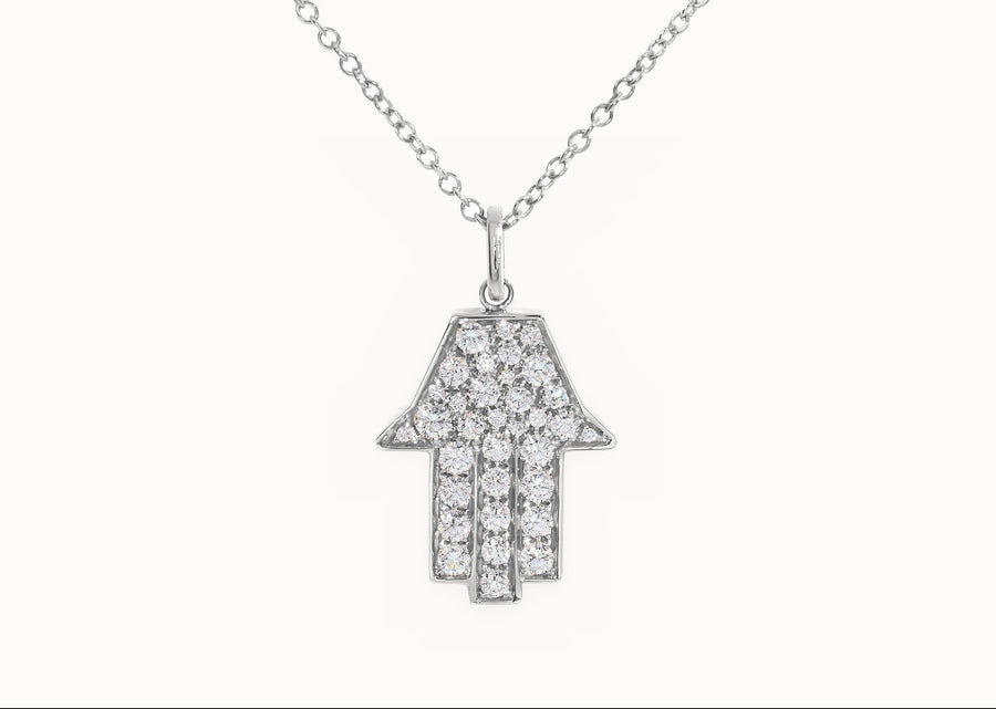 Large Hamsa Necklace