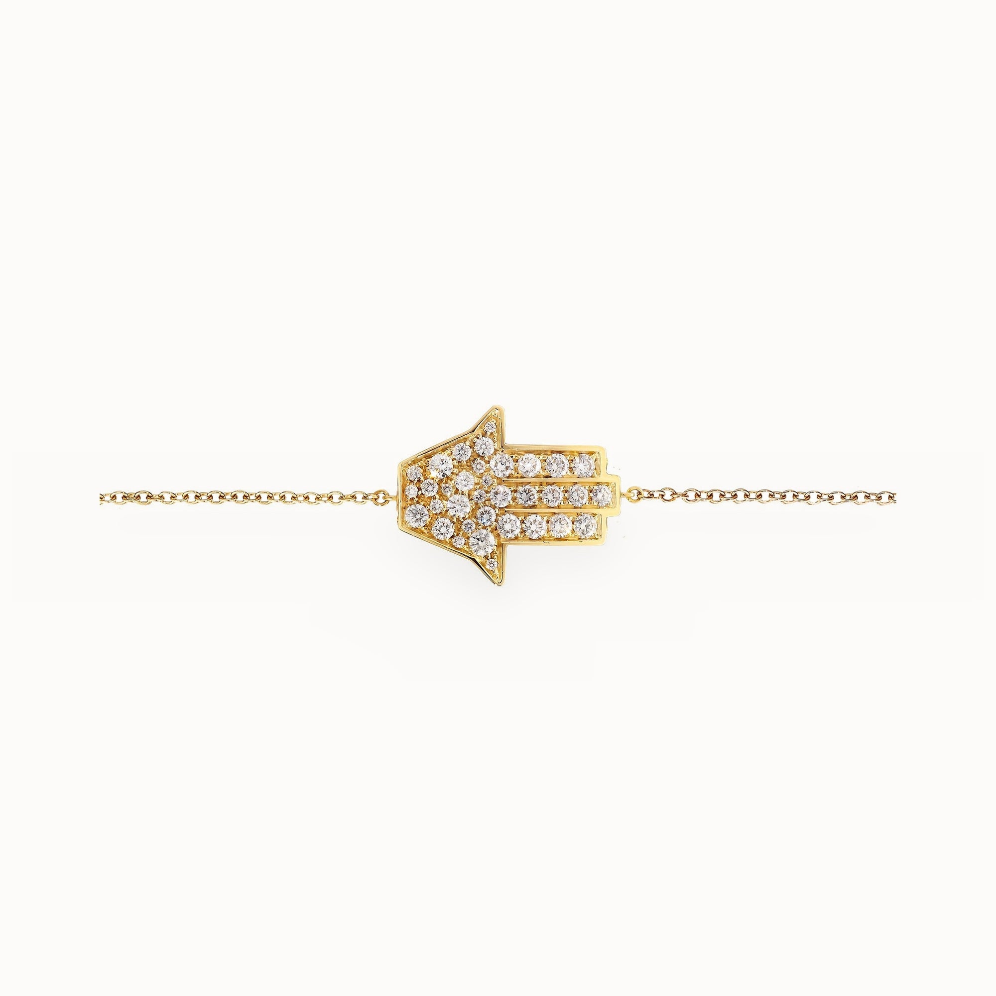 Mini Hamsa Bracelet on a chain