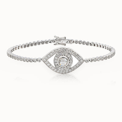 Tennis Bracelet with the Signature Eye