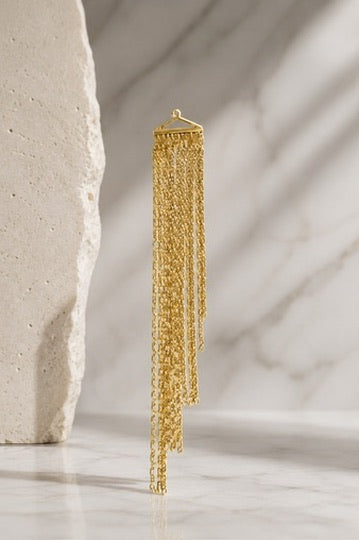 Mini Eye Stud Earrings in 18K Gold