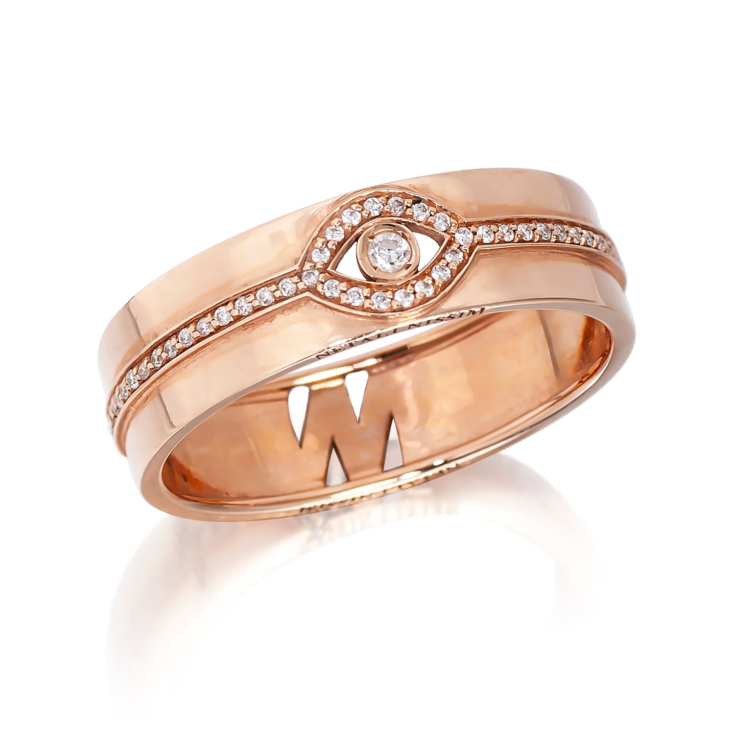 Single Diamond Band