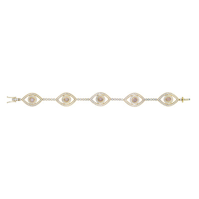 Five Eyes Tennis Bracelet