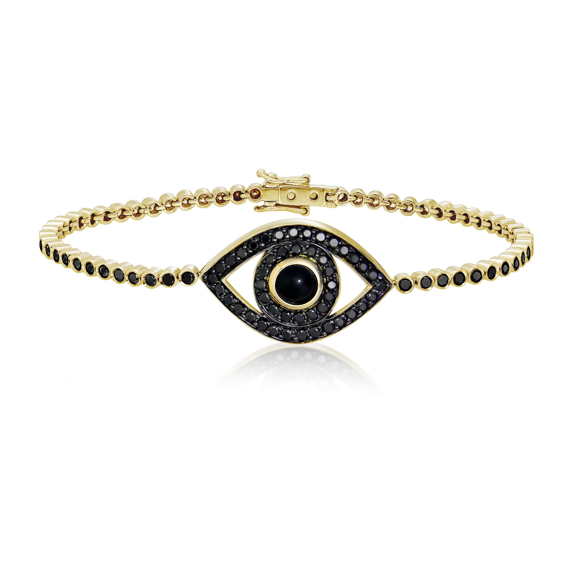 Tennis Bracelet with the Signature Eye