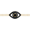 Eye Bracelet on a Double Chain
