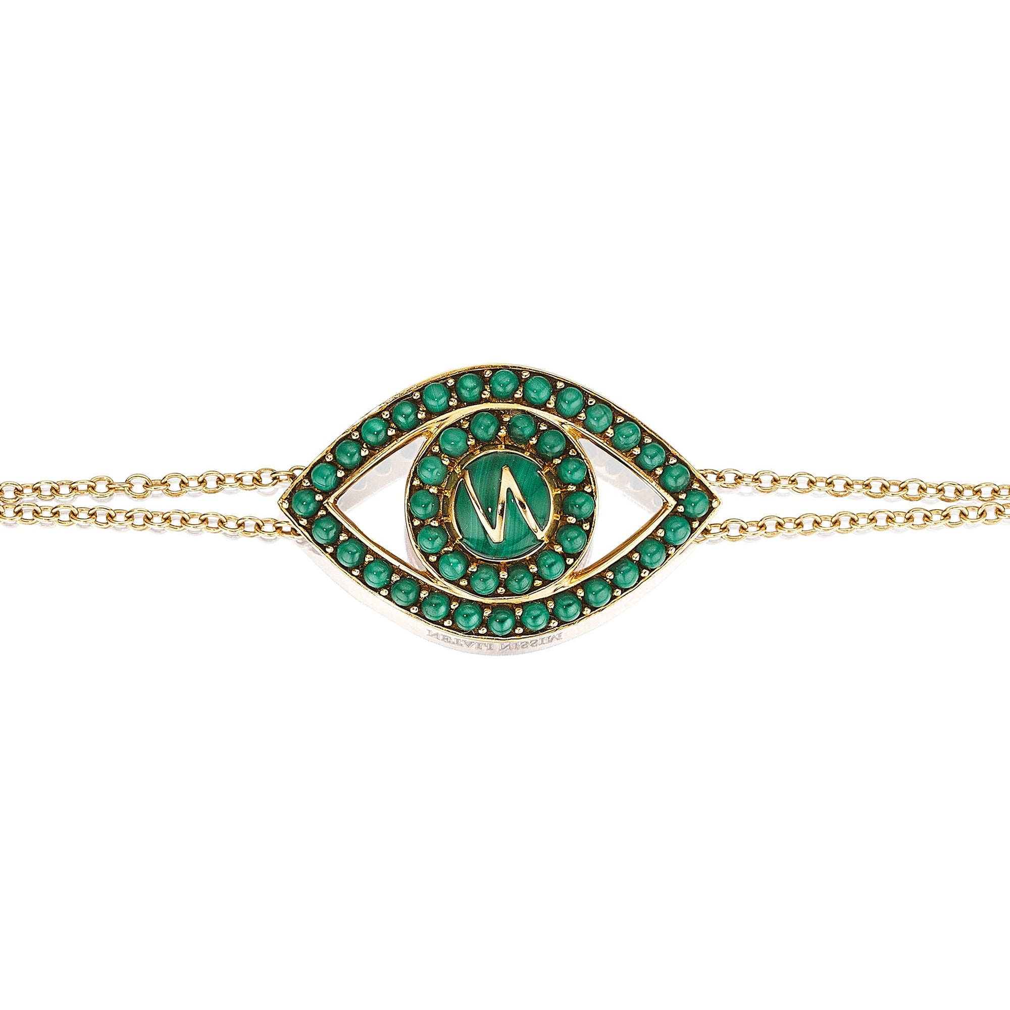 Malachite | 18K Yellow Gold