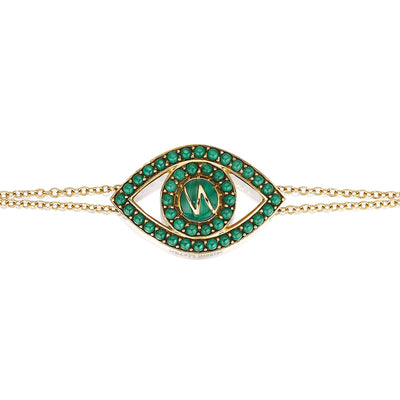 Malachite | 18K Yellow Gold