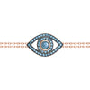 Big Eye Bracelet - Gemstones