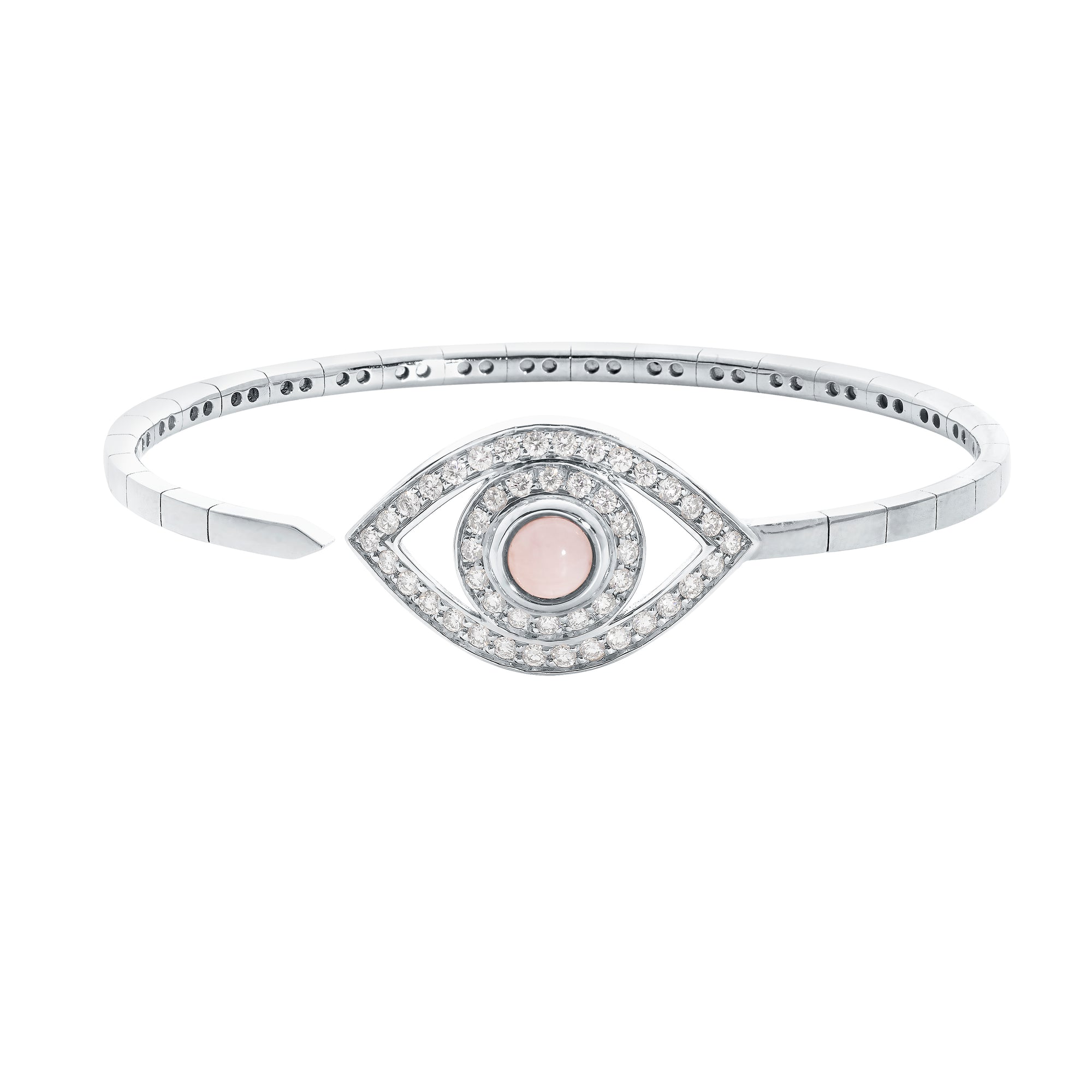 Iconic Eye on a Spring Bangle