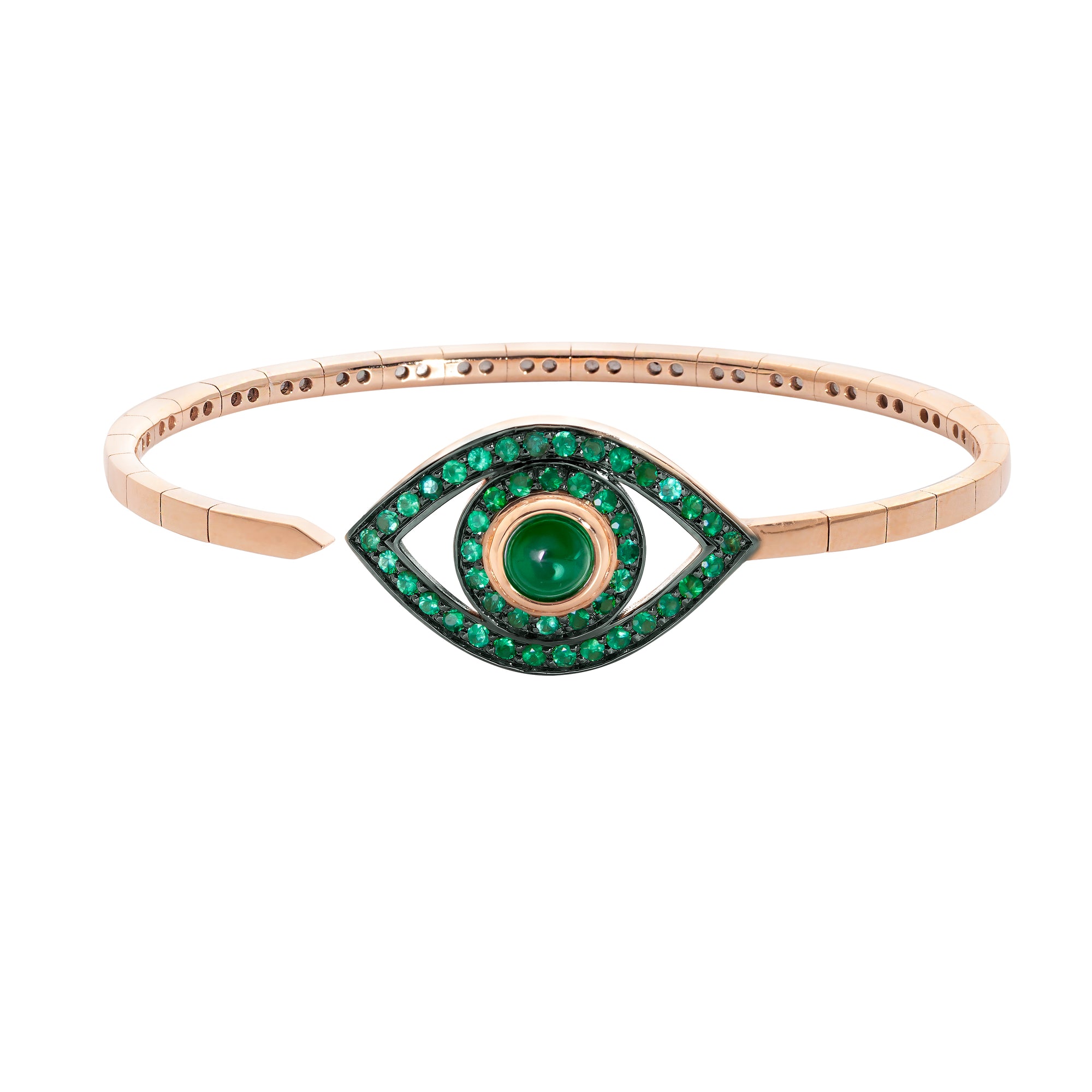 Iconic Eye on a Spring Bangle