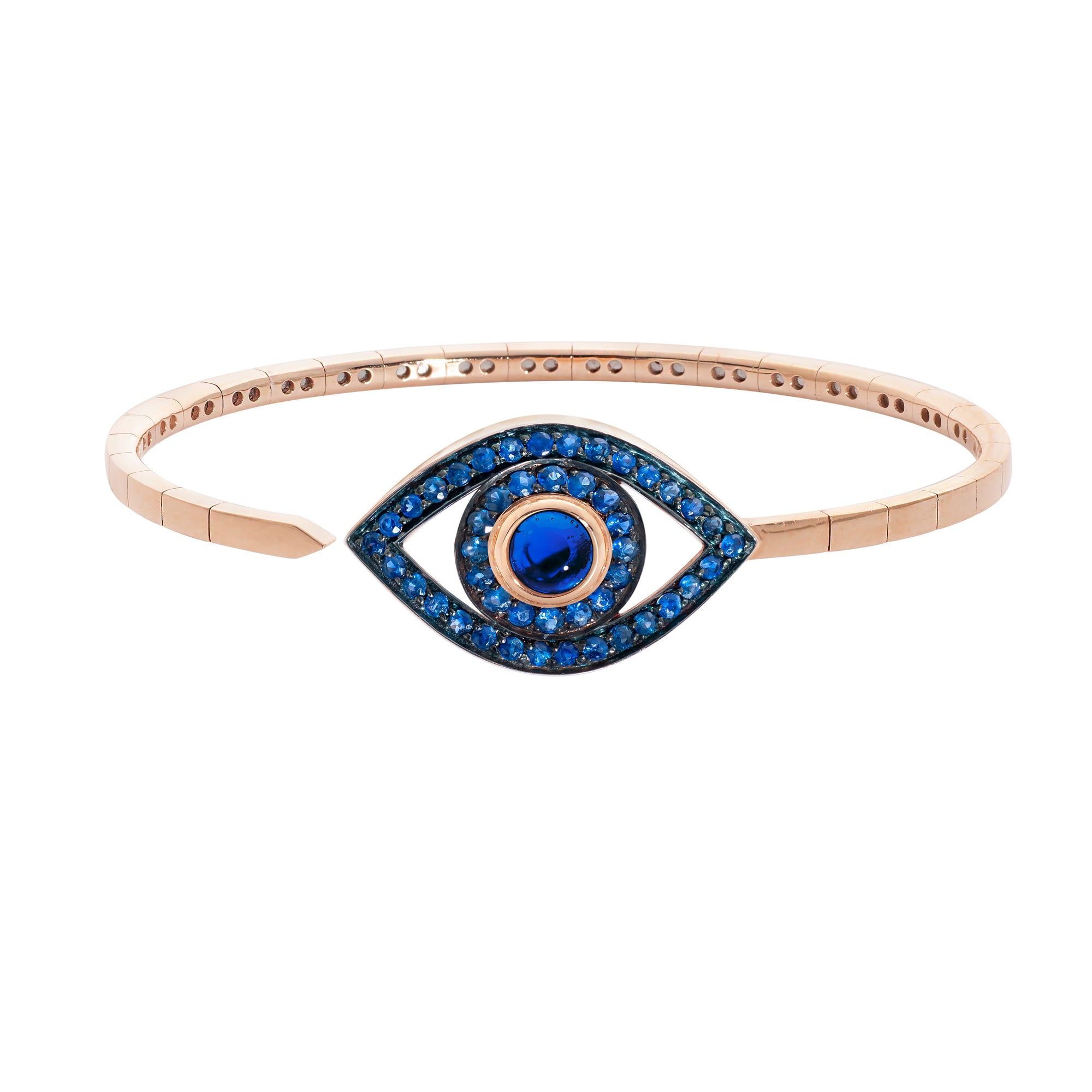 Iconic Eye on a Spring Bangle