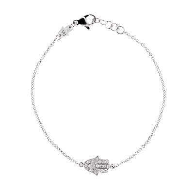 Hamsa Bracelet on a single chain (Medium)