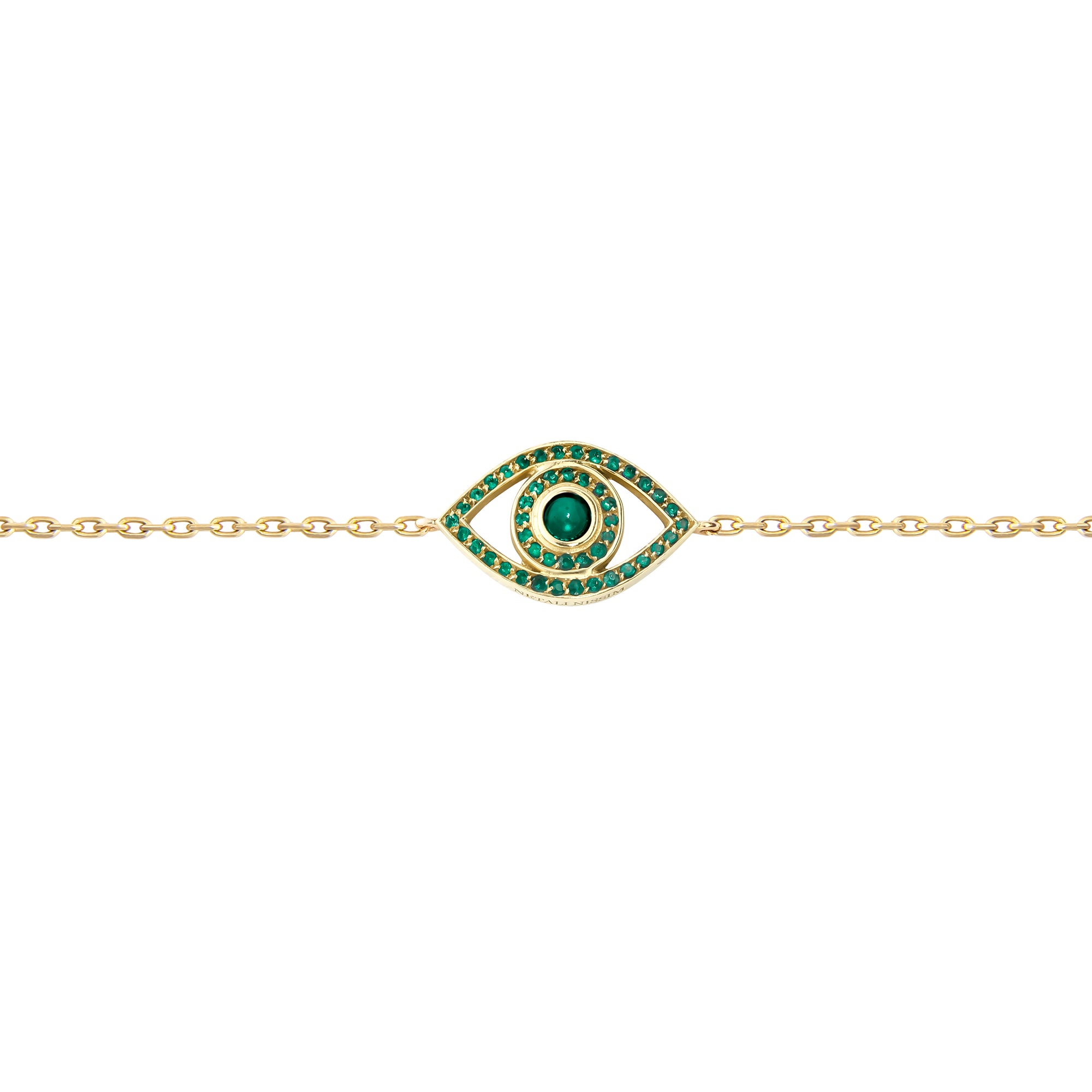 Mini Eye Bracelet (single chain)