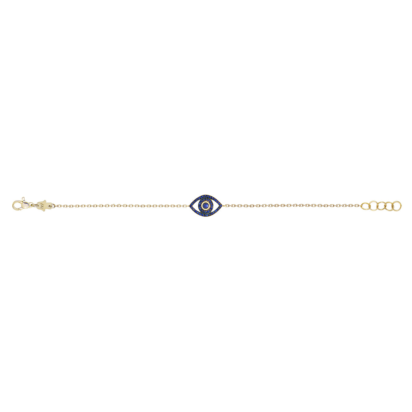 Mini Eye Bracelet (single chain)