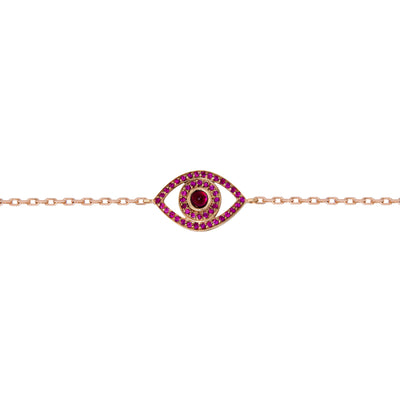 Mini Eye Bracelet (single chain)