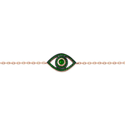 Mini Eye Bracelet (single chain)