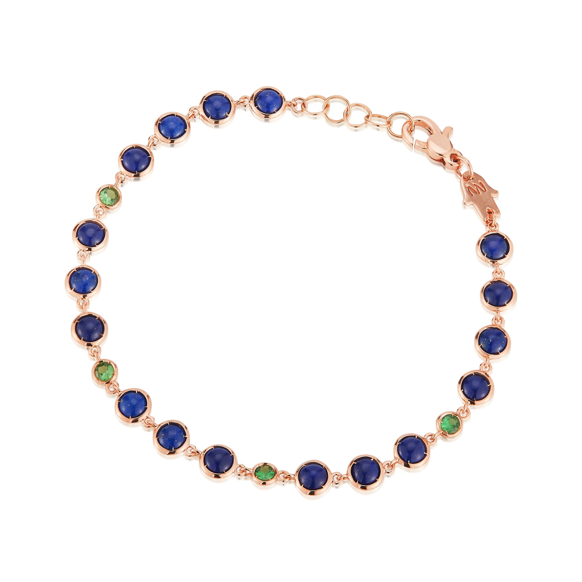 Capri Blues Bazel Bracelet