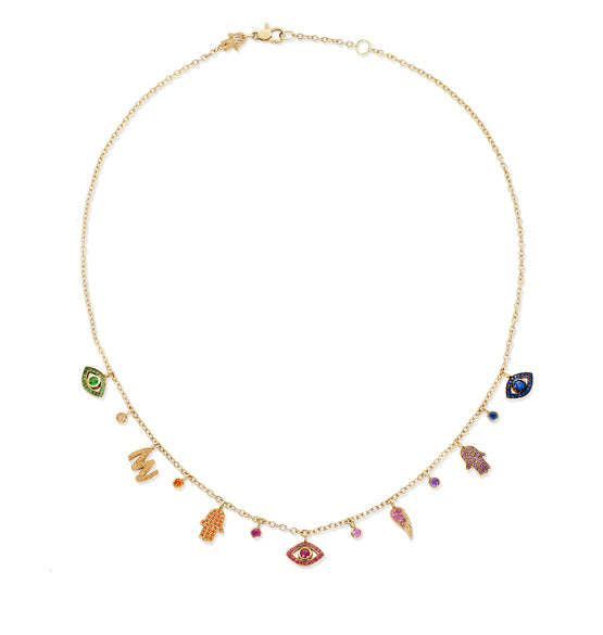 Multi Charms necklace