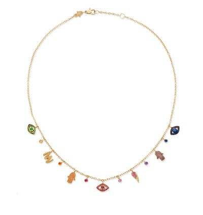 Multi Charms necklace