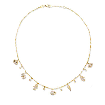 Multi Charms necklace