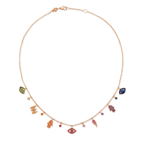 Multi Charms necklace