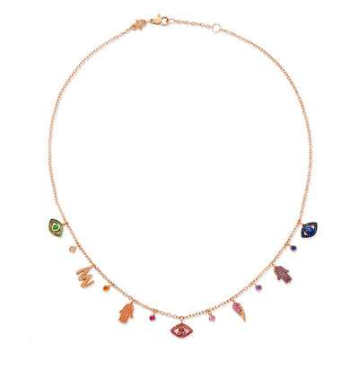 Multi Charms necklace