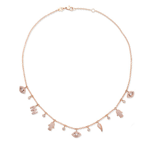 Multi Charms necklace