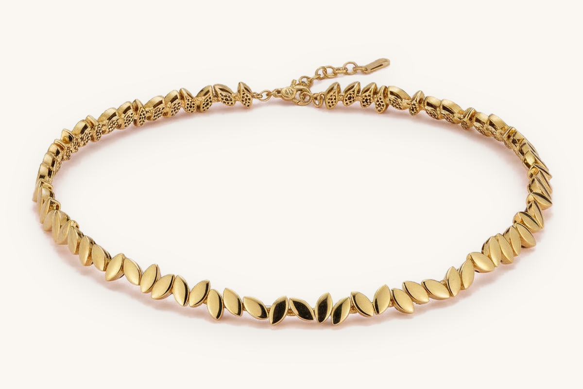 Navette Choker Necklace