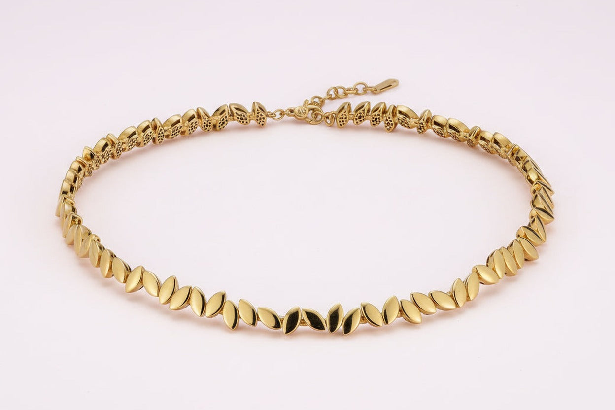Navette Choker Necklace