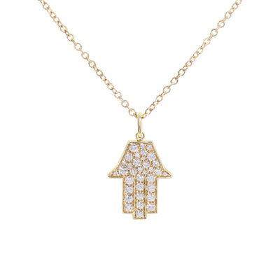 Medium Hamsa Necklace