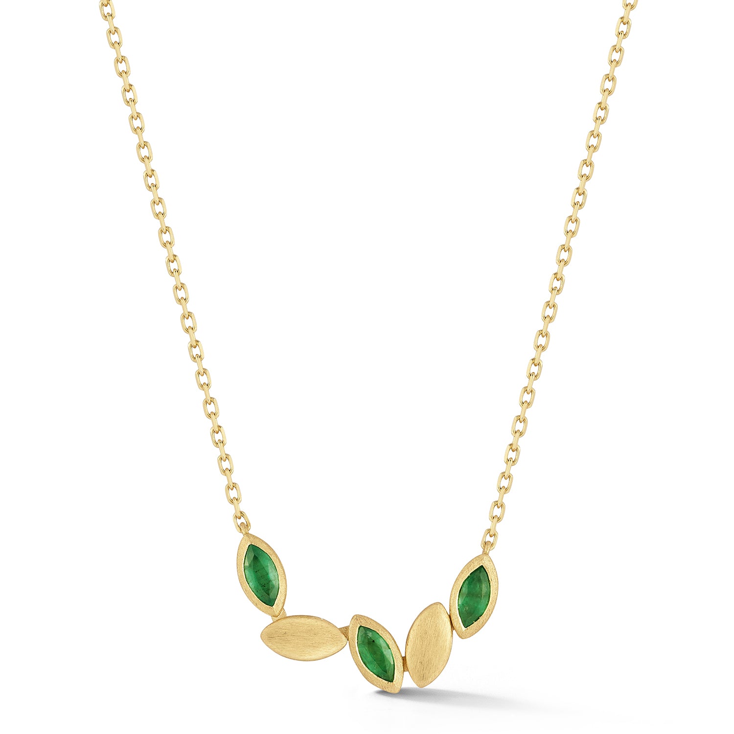 Five Navette Necklace