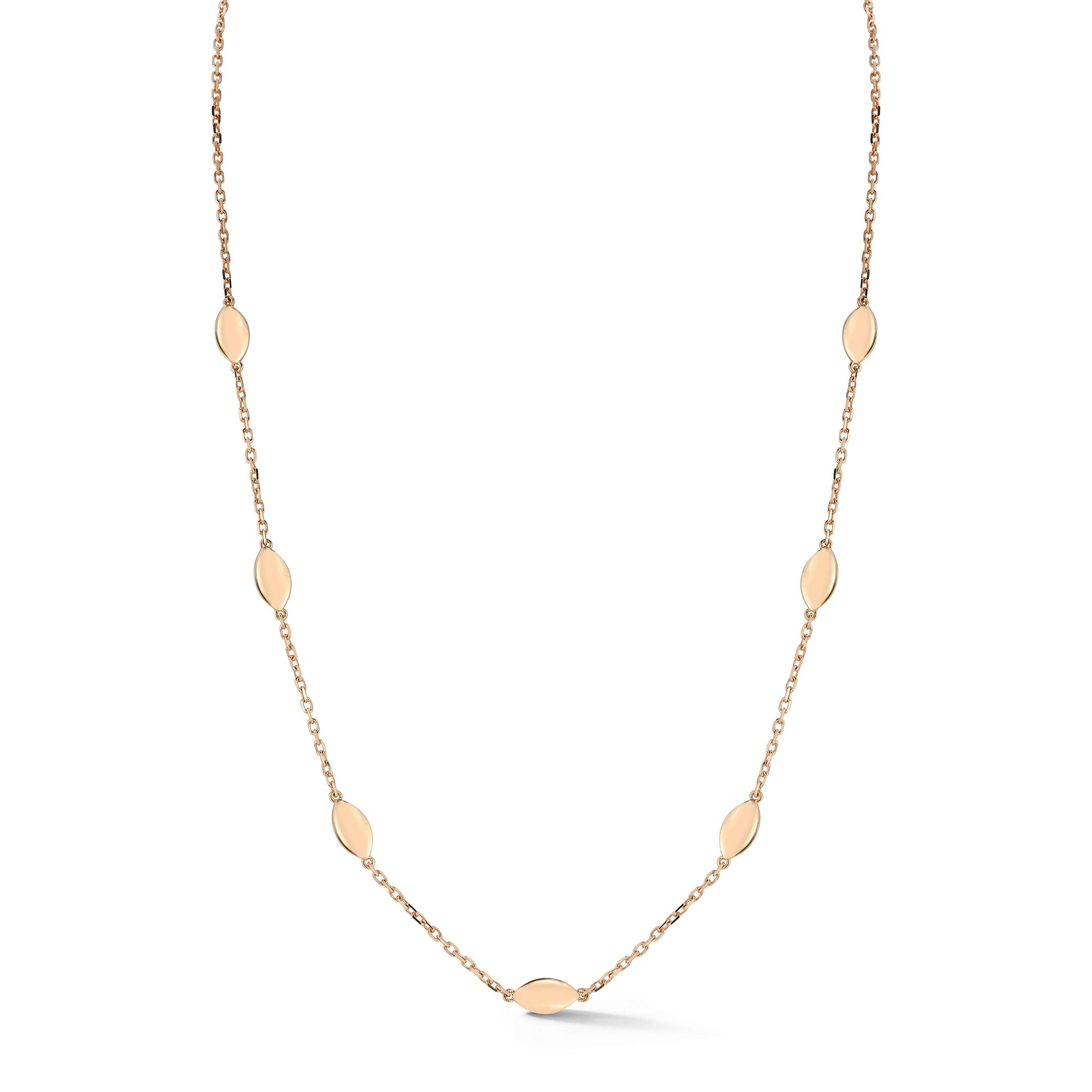 Navette Chain Necklace