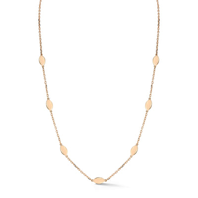 Navette Chain Necklace