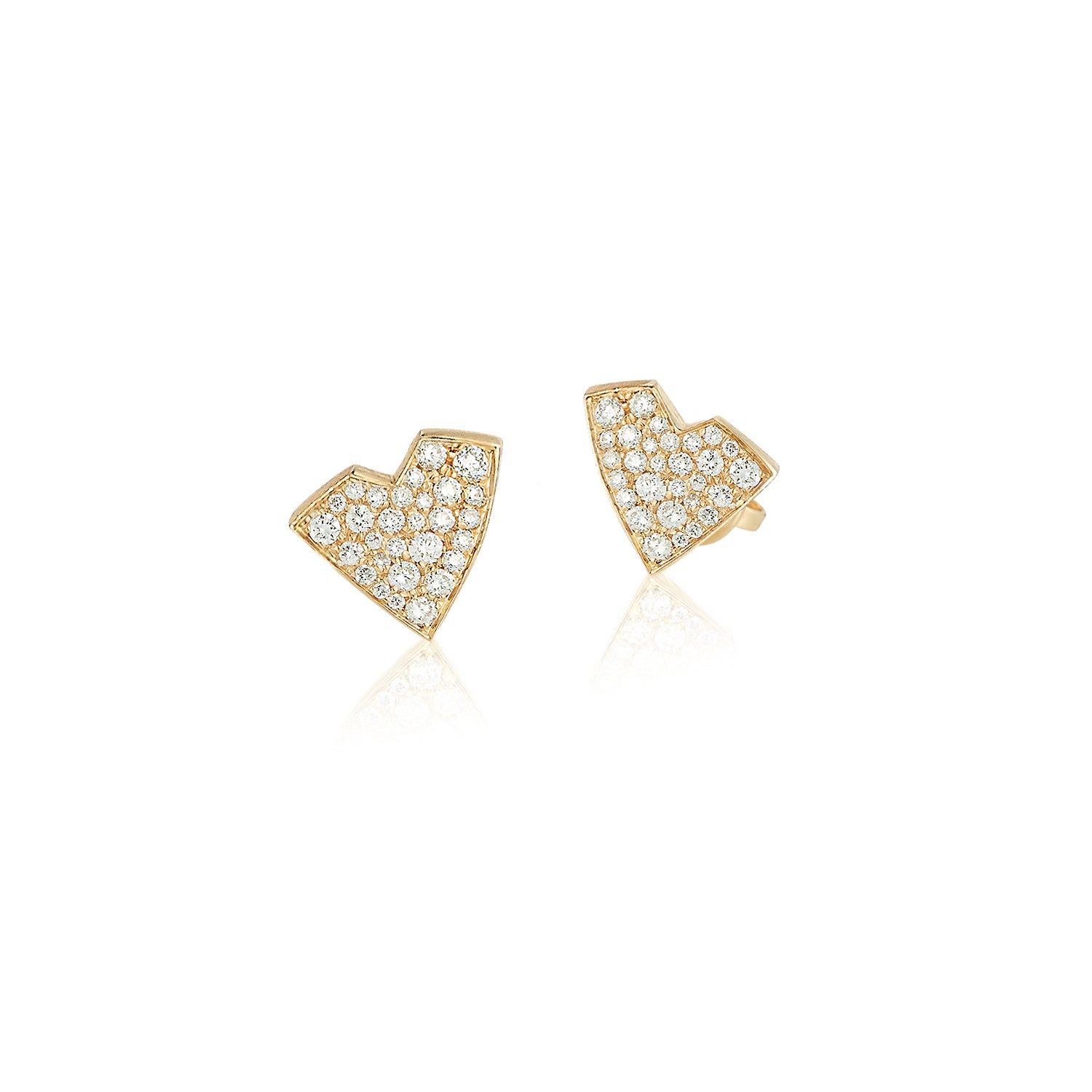 Mini Heart Stud Earrings