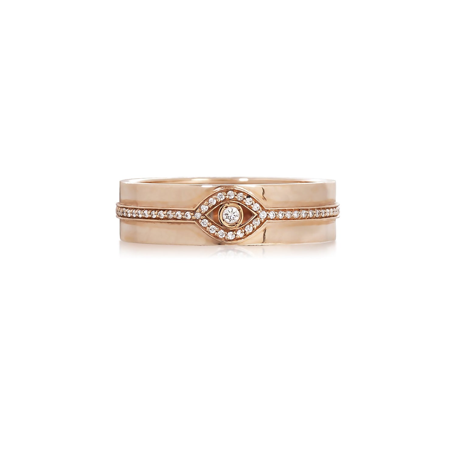White Diamonds | 18K Rose Gold