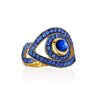 Big Eye Ring - Colored Stones