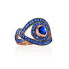Big Eye Ring - Colored Stones