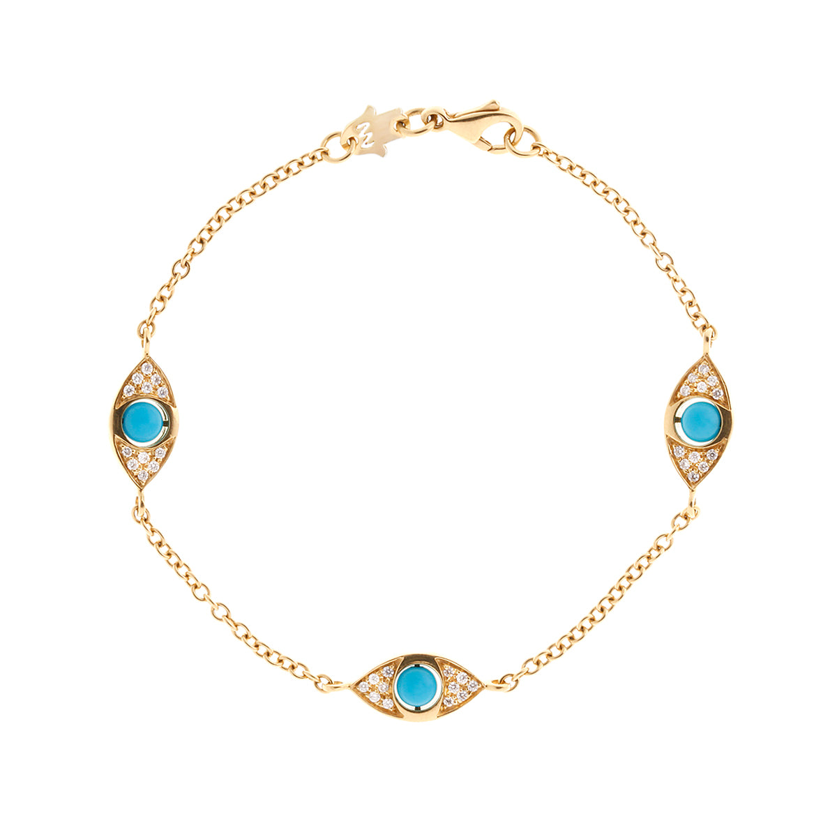 White Diamonds | 18K Yellow Gold